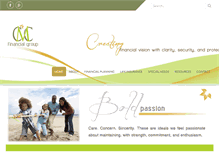 Tablet Screenshot of cmcfinancialgroup.com